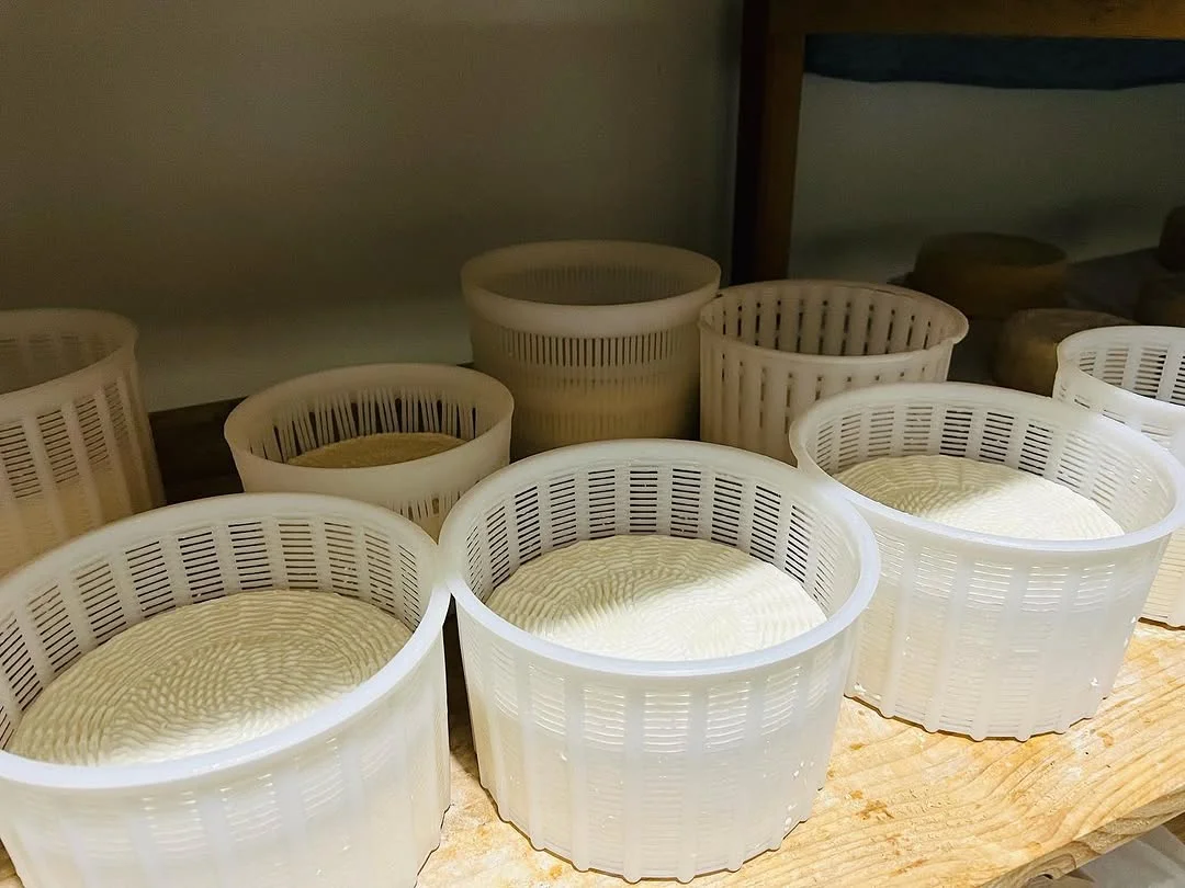 Formaggi freschi nelle fuscelle - Le Capre del Monastero